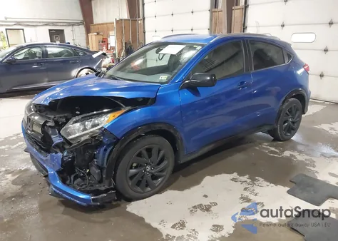 2021 Honda Hr-V Awd Sport from USA, damaged, VIN 3CZRU6H17MM744090